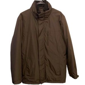 Men’s Calvin Klein Brown/Gray Jacket. Has Inner Jacket As Well. Size Medium.